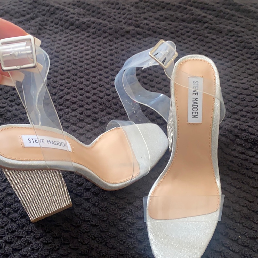 Steve Madden Bling block heeled